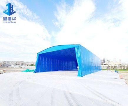 新鄭大型倉庫雨棚